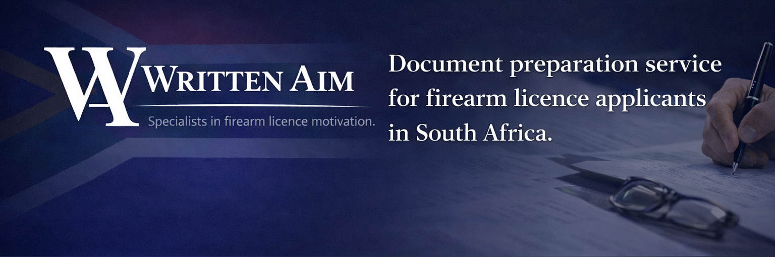 firearm licence motivation south africa